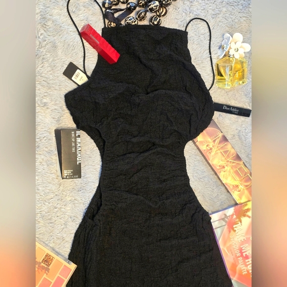 Beautiful long dress make your siluet look amazing beautiful open aside waist. M - Picture 8 of 8